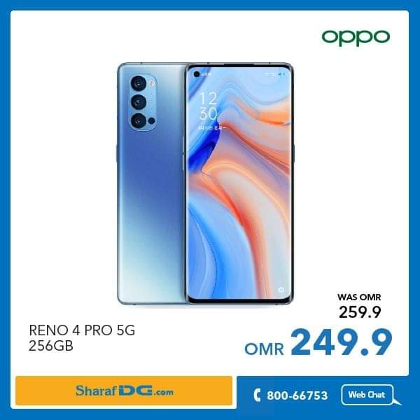 اسعار هاتف اوبو Reno 4 Pro في عمان
