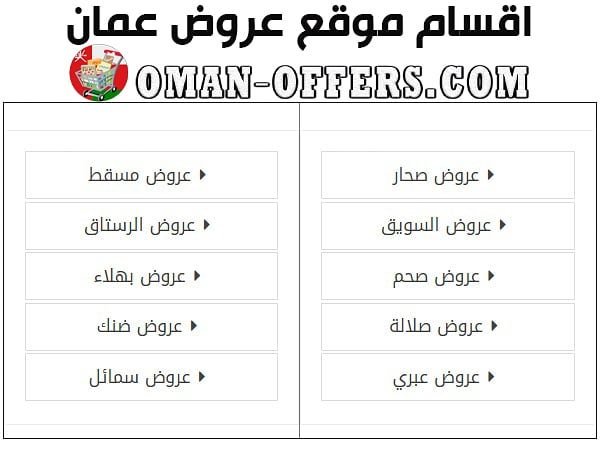 Divide Oman offers by states